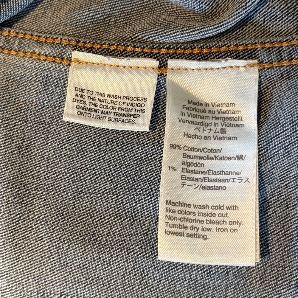 J. Crew Blue Denim Jacket - Picture 5 of 6